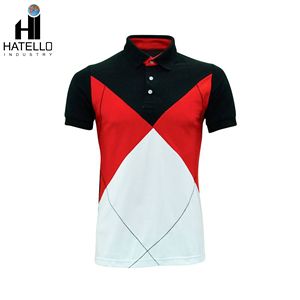 Polo con estampado personalizado para hombre y mujer, camisa deportiva lisa de 100% algodón con diseño de logotipo personalizado, venta al por mayor, OEM - Product Image 1