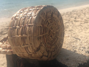 Meilleur choix de salle de bain 100% naturel, ensemble de panier de rangement pour aquettes d'eau, avec couvercles, du Vietnam, livraison gratuite - Product Image 4