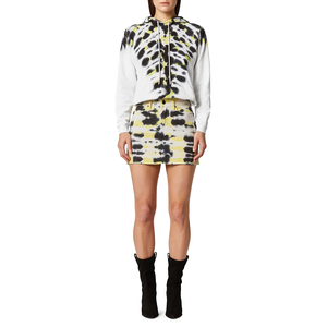 Sudadera con capucha estampada con tinte de corbata para mujer de alta calidad, ropa de calle de invierno, sudaderas con capucha transpirables cálidas de manga completa - Product Image 2