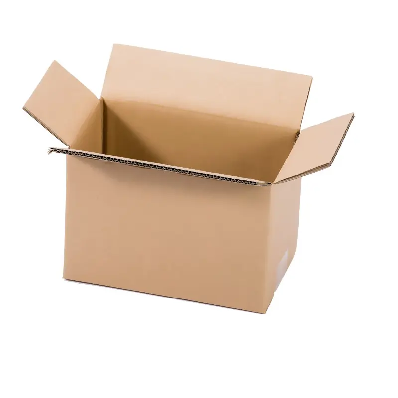 Custom printing white cardboard corrugated shipping carton box wholesale price piper package box