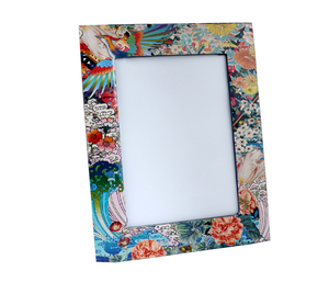 Cadre photo vintage à incrustation d'os pour femmes, cadre de photo influencée, décor mural - Product Image 1