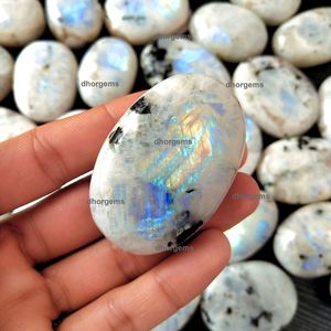 Boucles d'oreilles en argent Sterling 925 or crâne pierre de soleil Orange Calcite Tumble cristaux bruts pierres de guérison naturelles pierres précieuses blanches en vrac - Product Image 4