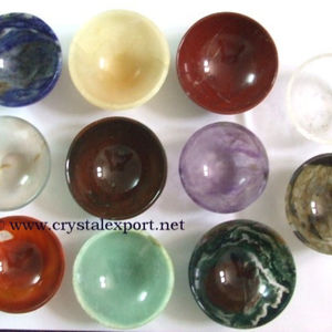 ชามผสมอัญมณีธรรมชาติสำหรับงานหัตถกรรมที่มีเอกลักษณ์ - Product Image 1