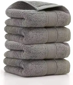最佳整体销售手巾超柔软超细纤维100% 棉毛巾超大浴室手巾健身房和水疗