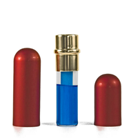 Diffuseur de roseaux en aluminium d'huile essentielle de bouteille d'aromathérapie de 5ml avec la bande de coton