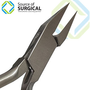 Coupe-ongles de pédicure en acier professionnel coupe incrustée droite pour orteils et doigts coupe-cuticule pour Nail Art - Product Image 4