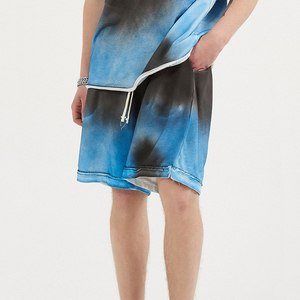 ชุดสั้นสำหรับผู้ชาย,เสื้อยืดมาใหม่ล่าสุดพร้อมกางเกงขาสั้นแบบสั่งทำสีระเหิดสำหรับฤดูร้อน - Product Image 5