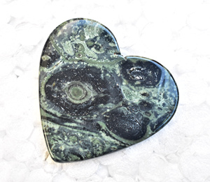 Kambaba Jasper Palm Stone / Star Galaxy Jasper Palm Stone / Kambaba Jasper Heart Kambaba Heart Healing Chakra Natural Chakra - Product Image 6
