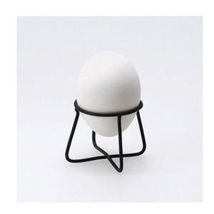 New Design Black Wire Customized Design Egg Stand for Kitchen Used Egg Holder Camping for Tabletop - Product Image 1