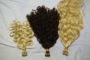 Extensiones de cabello humano rizado ondulado recto crudo I Tip Hair Venta al por mayor Remy Hair Micro links U Tips y K Tips Extensiones de cabello - Product Image 6