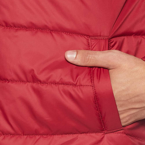 Parka acolchada de invierno con diseño personalizado, capucha de nailon desmontable, cierre de cremallera Delgado, logotipo acolchado informal, ropa para exteriores, lavado en relieve - Product Image 4