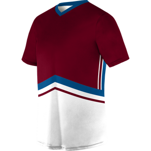 Uniforme de fútbol OEM para hombre, camiseta, conjunto completo de tela de poliéster, 2022 - Product Image 2