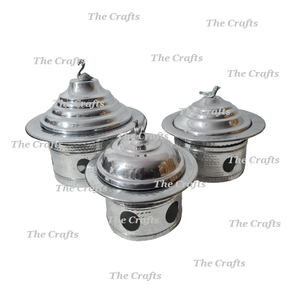 Stainless Steel Hammered <b>Insulated</b> Casseroles <b>Serving</b> <b>Dish</b> With Premium Quality Tableware <b>Serving</b> Hot Pot - Product Image 2