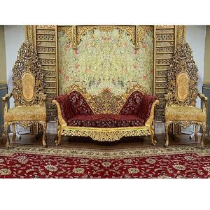 Juego de sofá musulmán de decoración para escenario, Set de sillón de boda con temática árabe, para escenario, Nikha - Product Image 1