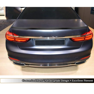 Fibre de carbone CF Spoiler de coffre arrière convient pour <span class=keywords><strong>BMW</strong></span> série 7 G11 730i 740i <span class=keywords><strong>750i</strong></span> berline 2016-<span class=keywords><strong>2020</strong></span> - Product Image 4
