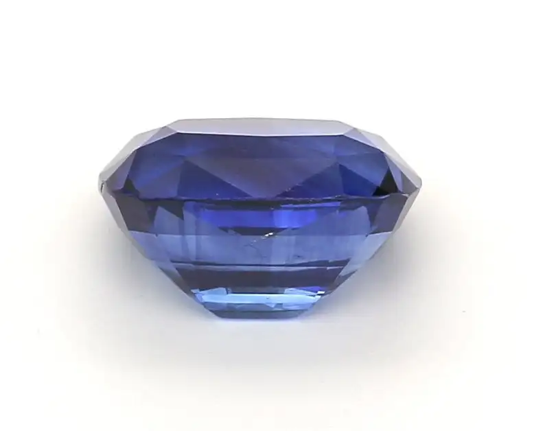 10x10mm 6 carat Lab Created Royal blue Sapphire Emerald Cut Cushion Cut synthetic Blue Sapphire price per carat for women ring