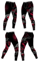 100% Polyester sur mesure de haute qualité Jiu Jitsu Rash Guard personnalisé à manches longues MMA Compression Rash Guard pour hommes bjj