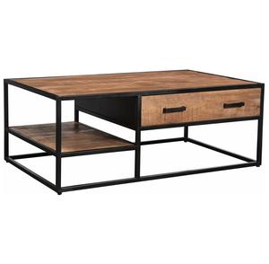 Table basse de style industriel et moderne en bois, Table classique, de qualité supérieure, vente en gros, 1 pièce - Product Image 1