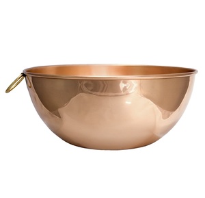 Bol à mélanger en cuivre pur 100%, ustensile de cuisine pour fruits en cuivre poli à la main pour meilleure vente - Product Image 1