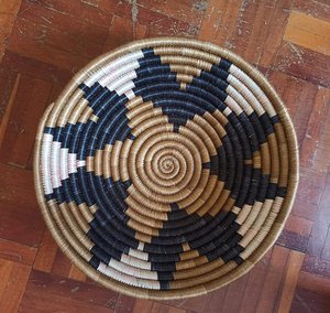 Vietnam Style Boho Rattan Wall Baskets Home Decor Macrame Wall Plates Hanging Decor Top Choise Handicrafts