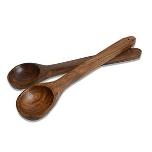 Cuillère de cuisine en bois naturel, service de cuisine, taille personnalisée pour l'eau en bois sans danger articles ménagers et de cuisine - Product Image 4
