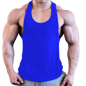 Camiseta sin mangas de algodón para gimnasio para hombre, camiseta sin mangas ajustada para entrenamiento, camiseta sin mangas de ajuste atlético para hombre, ligera - Product Image 2