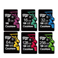 Carte mémoire TF Ceamere au prix d'usine d'origine, 8 Go-512 Go, classe 10/U3, pour plastique, garantie de 5 ans, certifiée CE, RoHS, FCC