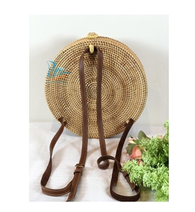 Meilleure Qualité Respectueux de L'environnement Rotin Lady Sac À Dos Du Vietnam Doublure En Coton De Gros-Contactez-nous au Meilleur Prix - Product Image 1