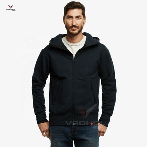 Sweat-shirts à capuche grande taille personnalisés pour hommes, anti-rétrécissement, sweatshirts en tricot uni, logo personnalisé, impression, broderie, OEM solide - Product Image 1