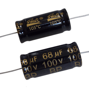 Đài Loan Sản Xuất 105C Nhôm Điện Phân Tụ Bi-phân Cực Dẫn Hướng Trục, Để Sử Dụng Loa (Đôi Kết Thúc Niêm Phong) - Product Image 2