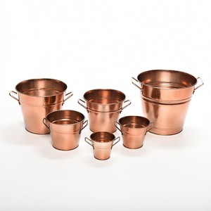 Customized Metal Planters Pots Latest Design Nursery Floor Pack Best Multiple Colors Available Home Garden New Plant Pot Kit - Product Image 6