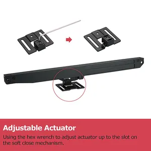 Dispositivo di smorzatore <span class=keywords><strong>per</strong></span> porta interna <span class=keywords><strong>a</strong></span> chiusura morbida - Product Image 2