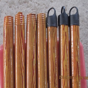 Manche en bois revêtu de PVC, balai à franges, 1200x22mm, livraison gratuite - Product Image 5