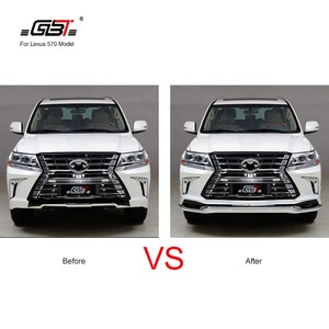 Accesorios para Auto GBT, Labio de Parachoques Delantero de Material PP, Año <span class=keywords><strong>2016</strong></span>, para <span class=keywords><strong>Lexus</strong></span> <span class=keywords><strong>570</strong></span> Lx570 Modelo M - Product Image 3
