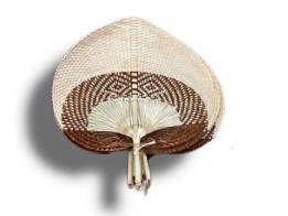 Abanico de Palma hecho a mano, decoración del hogar, fresco, de verano, hecho en Vietnam 99GD - Product Image 5