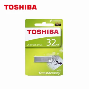 Commercio all'ingrosso Toshiba U401 USB flash drive 32G memoria personale metallo mini penna USB 2.0 pendrive 32gb