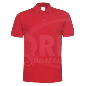 Polo de algodón de alta calidad liso con logotipo y diseños personalizados de última moda al por mayor para hombre - Product Image 1