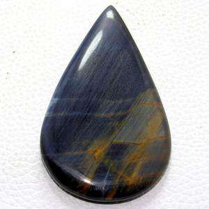 Pietersite Piedra natural Piedra preciosa suelta Cabujón liso de alta calidad Pera y forma ovalada para la fabricación de joyas - Product Image 2