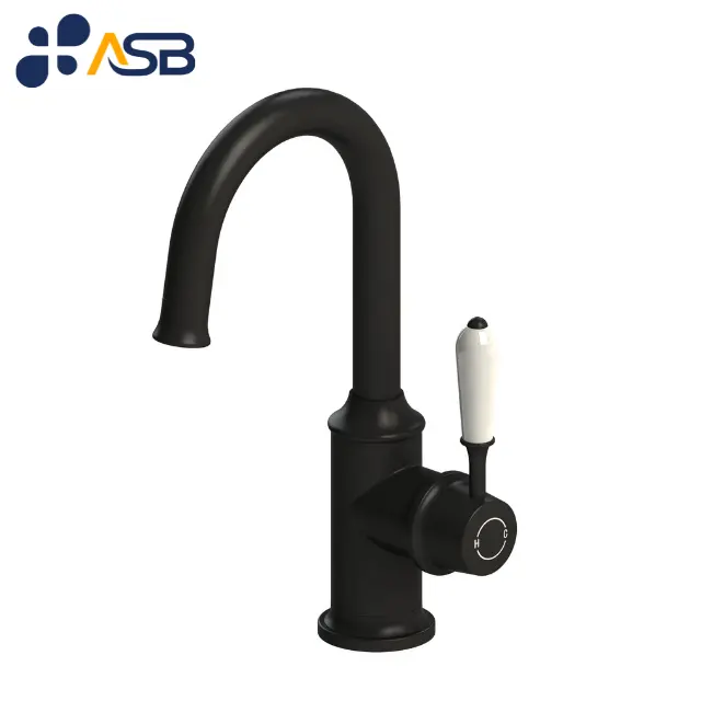 Single Hole Deck Mounted Customized Traditional Bathroom Basin Faucet Mixer Taps Brass Certified