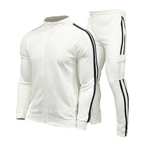 Service OEM Nouvelle Arrivée Couleur Unie à Manches Longues Sport Conception Survêtement Extérieur Gym Vêtements avec Imprimé Survêtement - Product Image 6