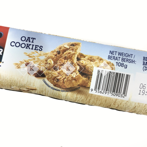 Vente en gros directe d'usine de biscuits Quaker Oat avec des raisins secs, texture croustillante et goût sucré, disponibles en saveurs chocolat et miel - Product Image 3