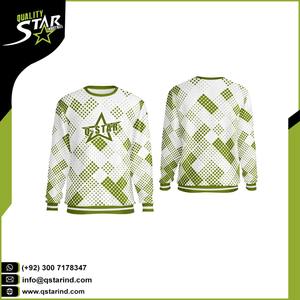 Sudadera de gran tamaño con Logo personalizado para hombre, ropa para parte superior masculina, con cuello redondo, Unisex - Product Image 5