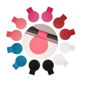 โลโก้ที่กำหนดเองผู้ถือปากกาวงกลมรอบหนังรูปร่างห่วงปากกา - Product Image 1