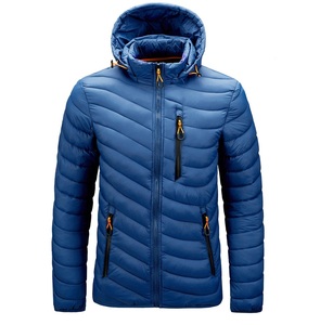 Veste matelassée pour homme de qualité personnalisable Nouvelle mode Chaude à capuche Imperméable Séchage rapide Respirante Manteau d'hiver - Product Image 4