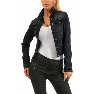 Veste en Denim personnalisée pour femmes, nouveau Style OEM, vente en gros, 2022 - Product Image 4