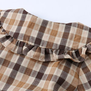 Nouvel arrivage de robe maxi d'été de princesse pour bébés filles sur mesure licou en satin à manches longues décontracté écologique - Product Image 4