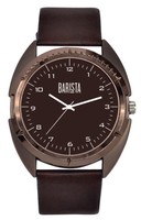 Montre de luxe en quartz noir de qualité supérieure pour les employés, avec logo personnalisé, idéale pour les cadeaux promotionnels