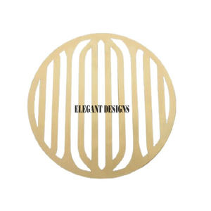 Flower Design Metal <b>Trivet</b> Gold Color Best Quality Vintage Affordable Metal <b>Trivet</b> Hotel and Restaurant Ware Fancy Metal <b>Trivet</b> - Product Image 6