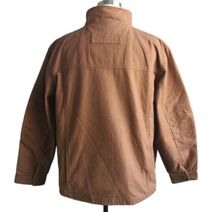 เสื้อแจ็กเก็ตผ้าใบผ้าฝ้ายกันลมทนทา<span class=keywords><strong>น</strong></span>สำหรับผู้ชายสำหรับใส่ทำงานกลางแจ้ง - Product Image 2