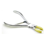 Professional Stainless Steel Small Body Piercing Ring Closing Pliers with Brass Tip Made in Pakistan